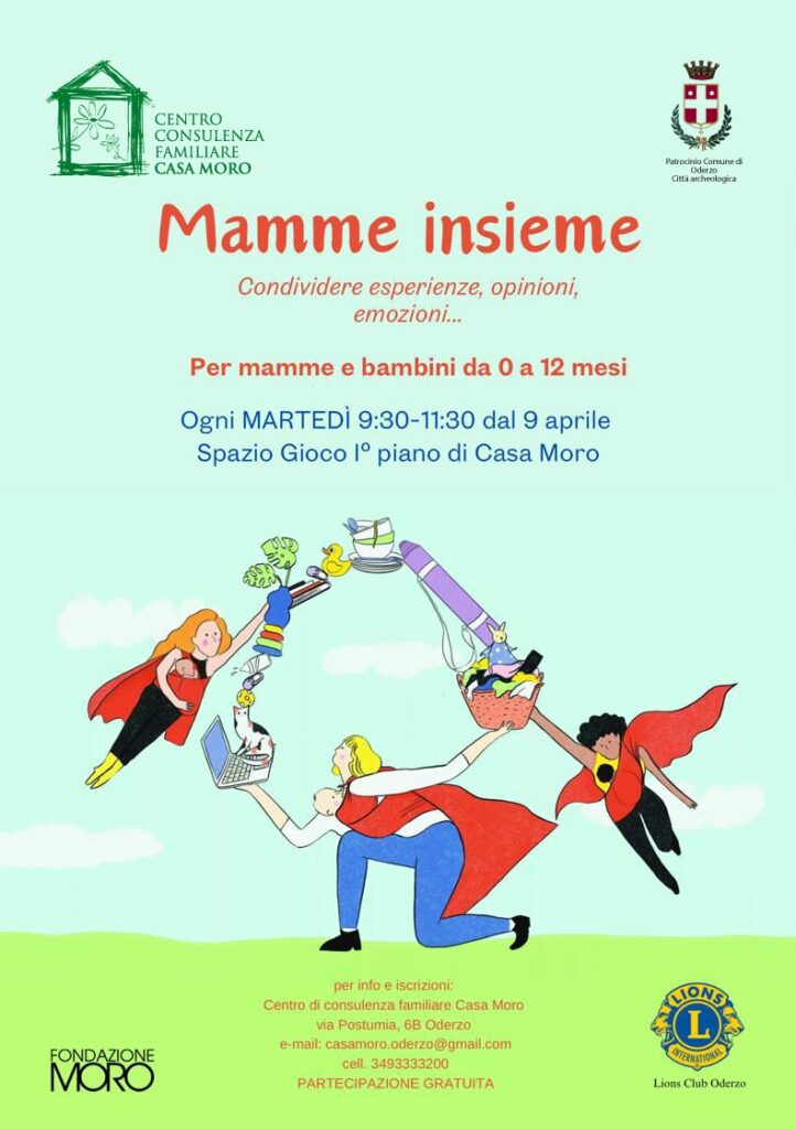 mamme insieme casa moro